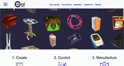 Desktop Screenshot of controlplastics.com